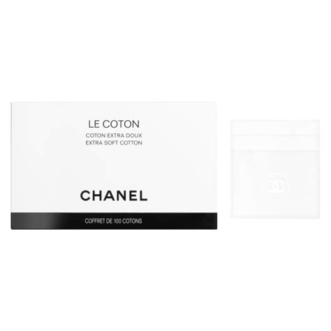 chanel corton|le coton Chanel cleanser.